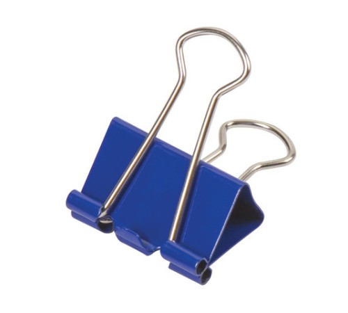 Зажимы для бумаг BRAUBERG, КОМПЛЕКТ 12 шт., 25 мм, на 100 листов, цветные, картонная коробка, 224471