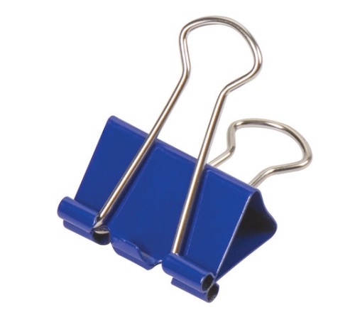 Зажимы для бумаг BRAUBERG, КОМПЛЕКТ 12 шт., 32 мм, на 140 листов, цветные, картонная коробка, 224472