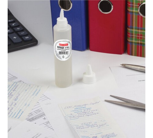 Клей канцелярский силикатный BRAUBERG 