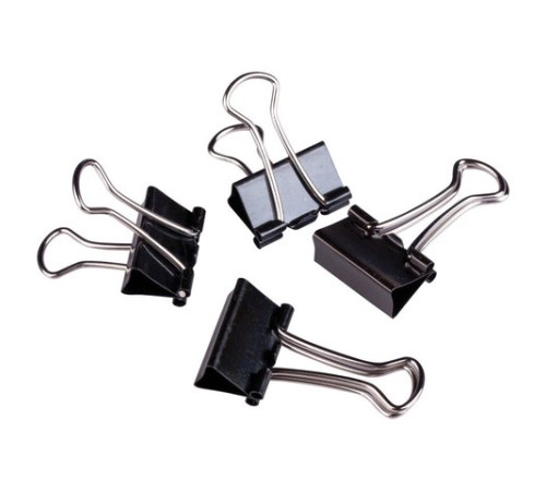 Зажимы для бумаг STAFF 