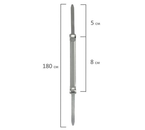 Скоросшиватель металлический STAFF 