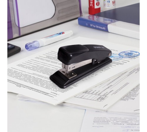 Степлер №24/6, 26/6 металлический STAFF 