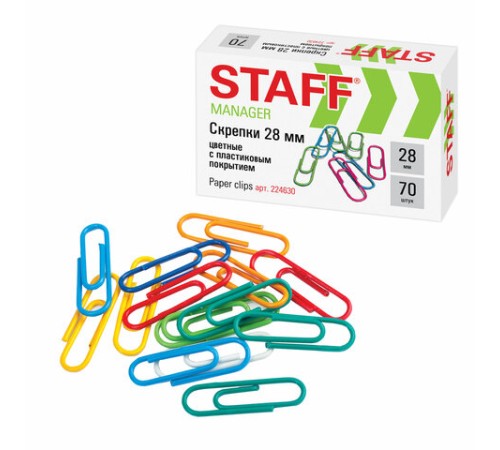 Скрепки STAFF 