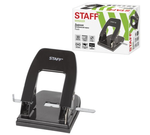 Дырокол металлический STAFF 
