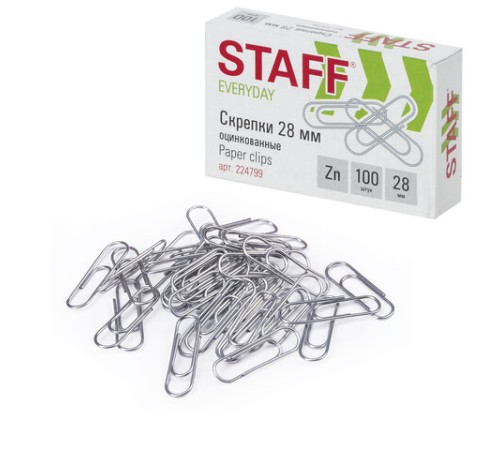 Скрепки STAFF 