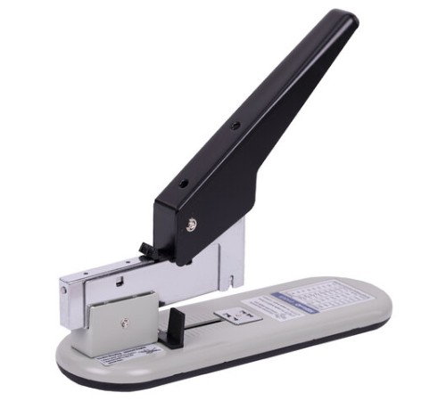 Степлер МОЩНЫЙ №23/6-23/23 KW-trio, до 210 листов, серый/черный, 50-LB, -50-LB