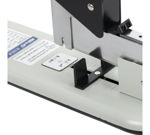 Степлер МОЩНЫЙ №23/6-23/23 KW-trio, до 210 листов, серый/черный, 50-LB, -50-LB