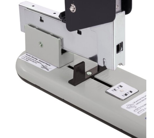 Степлер МОЩНЫЙ №23/6-23/23 KW-trio, до 210 листов, серый/черный, 50-LB, -50-LB