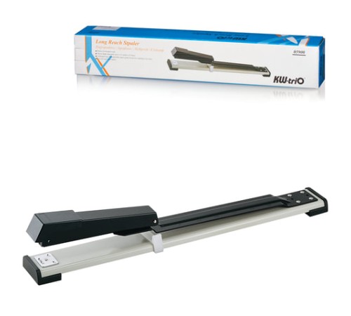 Степлер брошюровочный №24/6, 26/6 KW-trio, до 20 листов, серо-черный, 5900, -5900