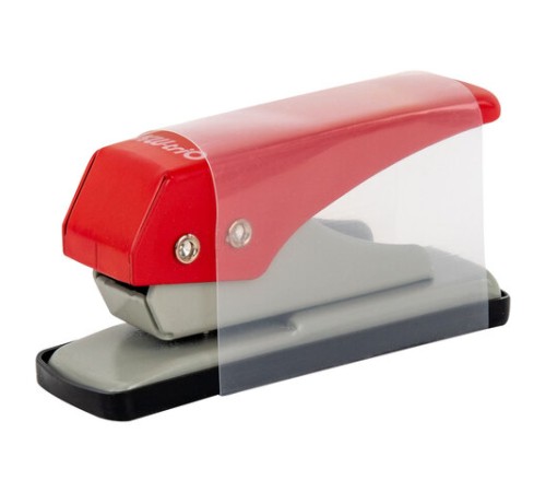 Дырокол на 1 отверстие KW-trio, до 12 листов, ассорти (красный, синий, зеленый), 921, -921