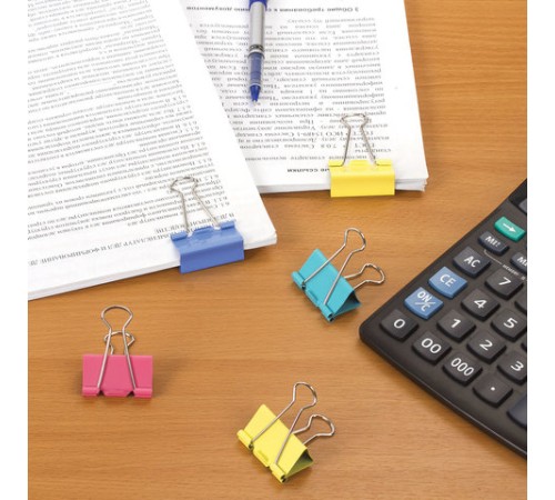 Зажимы для бумаг STAFF 