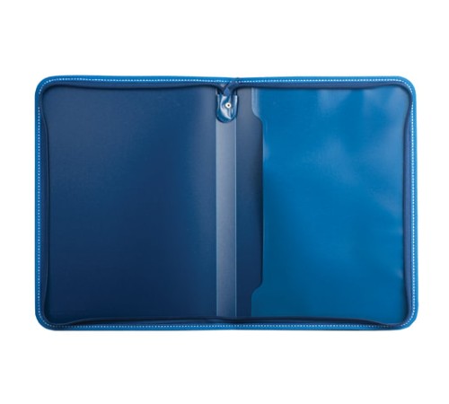 Папка на молнии пластиковая BRAUBERG 