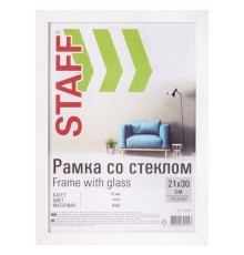 Рамка 21х30 см белая STAFF 