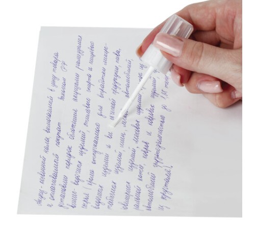 Ручка-корректор + корректирующая жидкость BRAUBERG, 12 мл, 2 в 1: металлический наконечник + кисточка, 225217