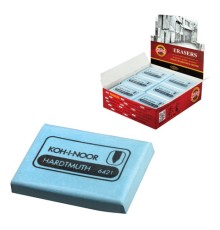 Ластик-клячка художественный KOH-I-NOOR, 47x36x10 мм, мягкий, голубой, 6421018009KD