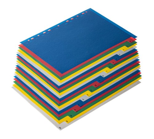 Разделитель пластиковый BRAUBERG, А4, 20 листов, цифровой 1-20, оглавление, цветной, РОССИЯ, 225611