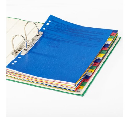 Разделитель пластиковый BRAUBERG, А4, 20 листов, цифровой 1-20, оглавление, цветной, РОССИЯ, 225611