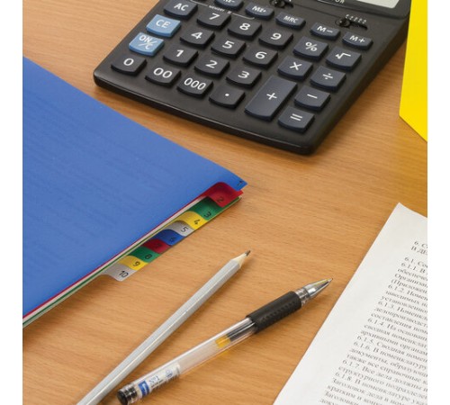 Разделитель пластиковый ОФИСМАГ, А4, 31 лист, цифровой 1-31, оглавление, цветной, РОССИЯ, 225618