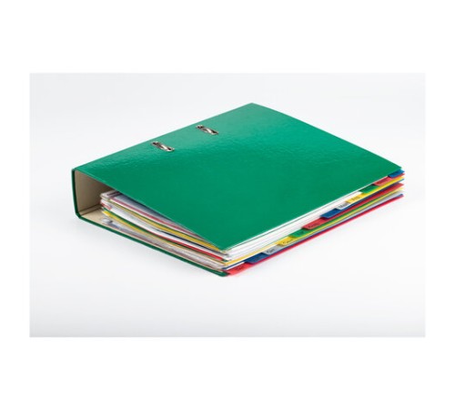 Разделитель пластиковый широкий BRAUBERG, А4+, 12 листов, Январь-Декабрь, оглавление, цветной, 225625