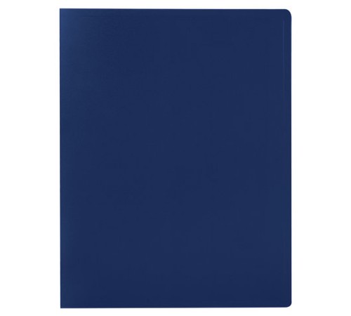 Папка 10 вкладышей STAFF, синяя, 0,5 мм, 225688