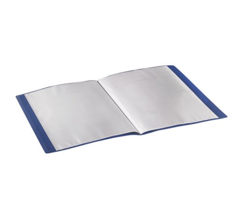 Папка 10 вкладышей STAFF, синяя, 0,5 мм, 225688