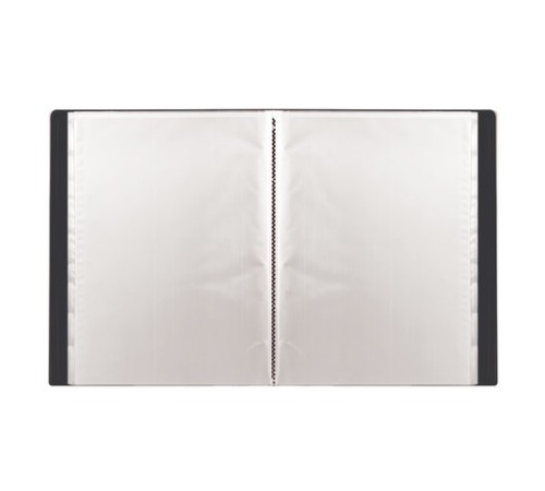 Папка 20 вкладышей STAFF, черная, 0,5 мм, 225693