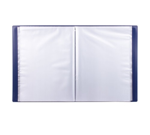 Папка 40 вкладышей STAFF, синяя, 0,5 мм, 225700