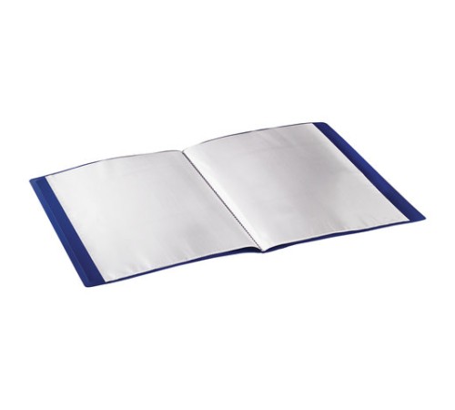 Папка 40 вкладышей STAFF, синяя, 0,5 мм, 225700