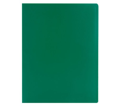 Папка 40 вкладышей STAFF, зеленая, 0,5 мм, 225703
