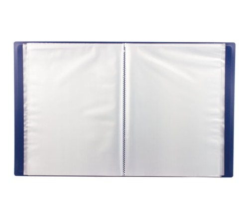 Папка 60 вкладышей STAFF, синяя, 0,5 мм, 225704