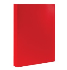 Папка 60 вкладышей STAFF, красная, 0,5 мм, 225706