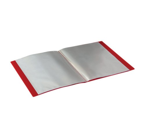 Папка 60 вкладышей STAFF, красная, 0,5 мм, 225706