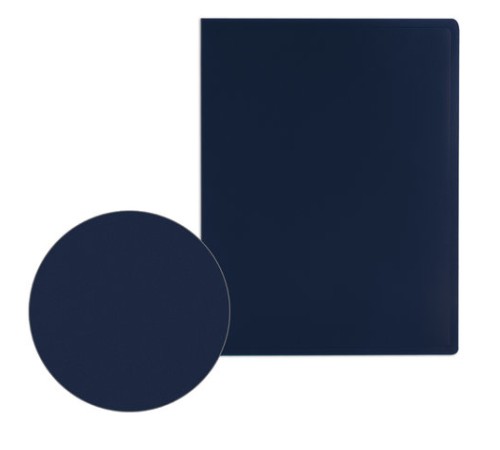 Папка 100 вкладышей STAFF, синяя, 0,7 мм, 225712