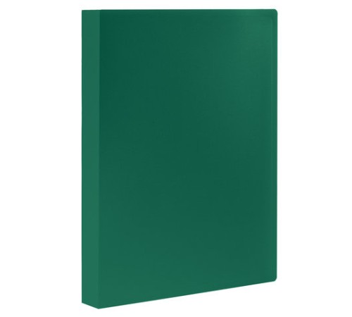 Папка 100 вкладышей STAFF, зеленая, 0,7 мм, 225715