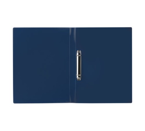 Папка на 2 кольцах STAFF, 21 мм, синяя, до 170 листов, 0,5 мм, 225716