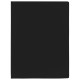 Папка на 2 кольцах STAFF, 21 мм, черная, до 170 листов, 0,5 мм, 225717