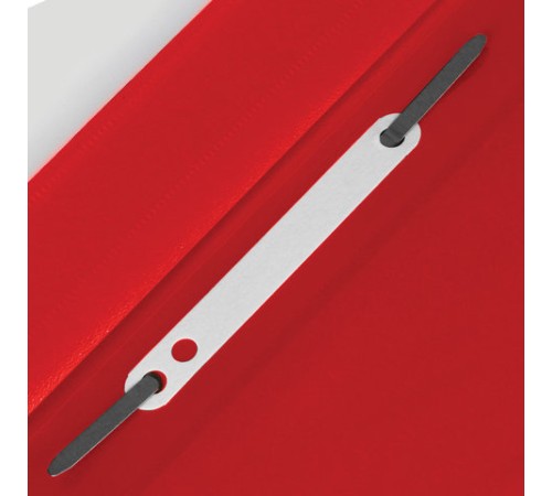 Скоросшиватель пластиковый STAFF, А4, 100/120 мкм, красный, 225729