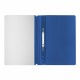 Скоросшиватель пластиковый STAFF, А4, 100/120 мкм, синий, 225730