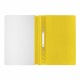 Скоросшиватель пластиковый STAFF, А4, 100/120 мкм, желтый, 225731