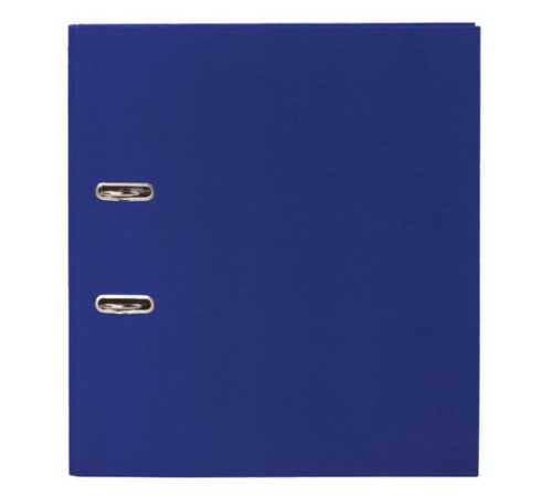 Папка-регистратор ОФИСМАГ с арочным механизмом, покрытие из ПВХ, 75 мм, синяя, 225749