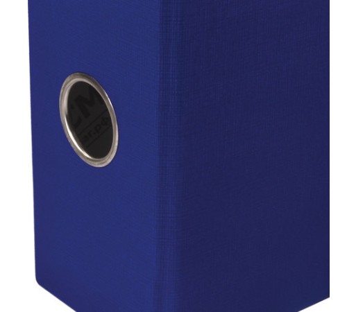 Папка-регистратор ОФИСМАГ с арочным механизмом, покрытие из ПВХ, 75 мм, синяя, 225749