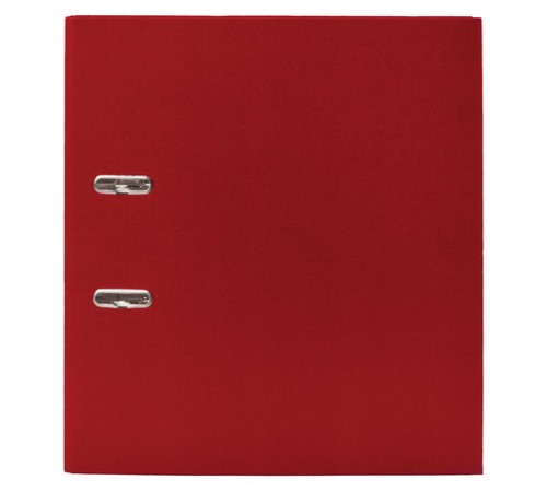 Папка-регистратор ОФИСМАГ с арочным механизмом, покрытие из ПВХ, 75 мм, красная, 225750