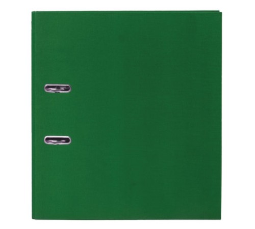 Папка-регистратор ОФИСМАГ с арочным механизмом, покрытие из ПВХ, 75 мм, зеленая, 225751