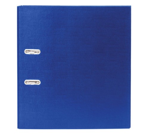 Папка-регистратор ОФИСМАГ с арочным механизмом, покрытие из ПВХ, 50 мм, синяя, 225753