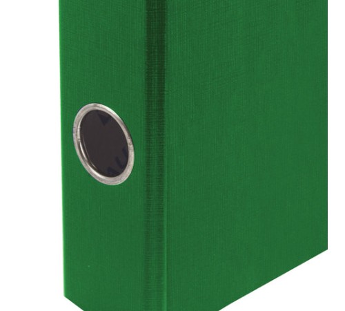 Папка-регистратор ОФИСМАГ с арочным механизмом, покрытие из ПВХ, 50 мм, зеленая, 225755