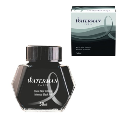 Чернила WATERMAN (Франция), 50 мл, S0110710, черные