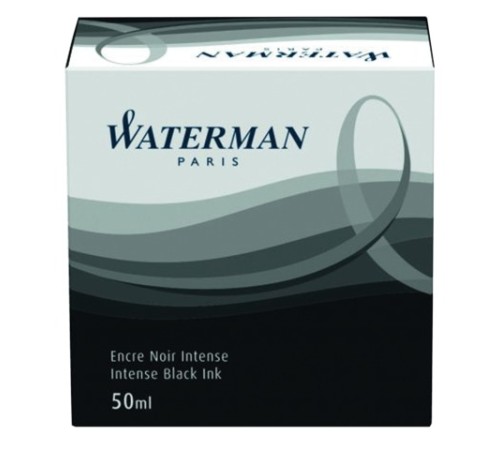 Чернила WATERMAN (Франция), 50 мл, S0110710, черные