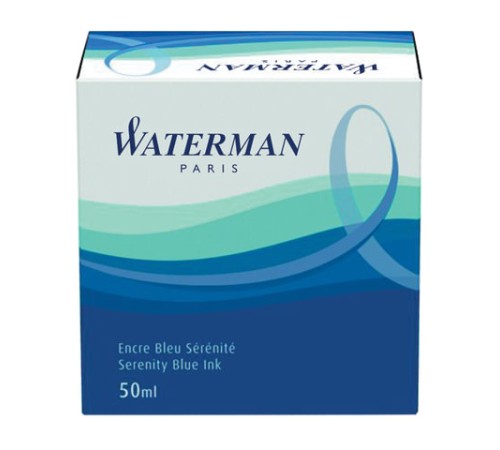 Чернила WATERMAN (Франция), 50 мл, S0110720, синие