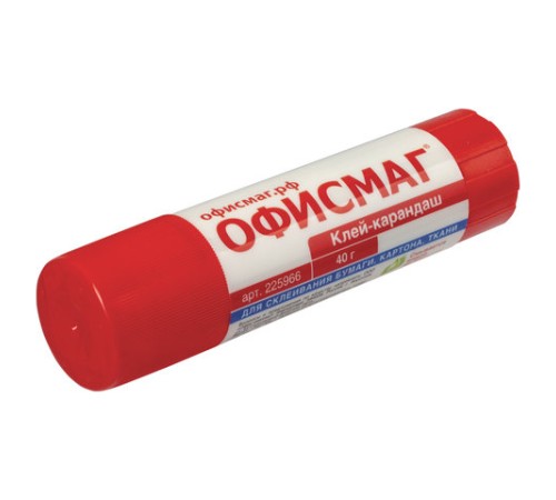 Клей-карандаш ОФИСМАГ, 40 г, 225966