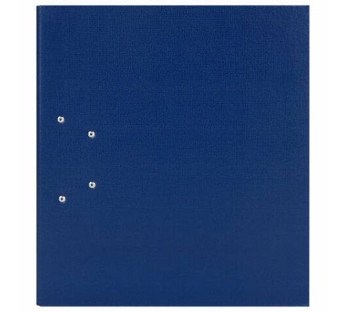 Папка-регистратор BRAUBERG с двумя арочными механизмами (до 800 листов), покрытие ПВХ, 125 мм, синяя, 226054